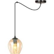 Moderne hanglamp Farina Zwart