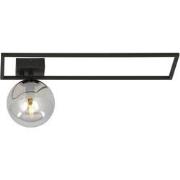 Minimalistische plafondlamp Sorrentino Zwart