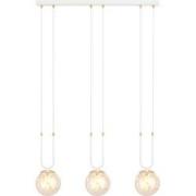 retro hanglamp Sanna Wit 3-lichts