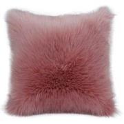 Fine Asianliving Decoratieve Fluffy Sierkussen 100% echte schapenvacht