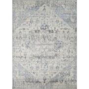 Vintage Oosters Tapijt LYA - Ivoor/Blauw - 160x213 cm