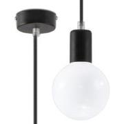 Moderne hanglamp Holm Zwart