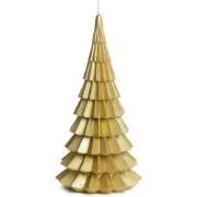 Rustik Lys - Outdoor Kerstboom kaars Goud