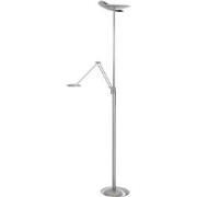 Moderne Metalen Highlight Sapporo LED Vloerlamp - Grijs