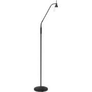 Landelijke Glazen Highlight Touchy G9 Vloerlamp - Zwart