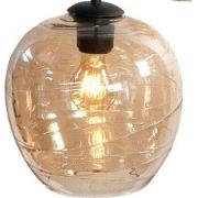 Highlight - Fantasy Apple - Glas hanglamp - E27 - 21 x 21  x 20cm - Am...