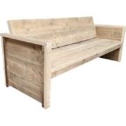 Wood4you - Tuinbank Vince Steigerhout Bouwpakket 152Lx72Hx57D cm