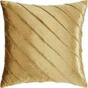 Sierkussen Velvet Lines Goud - Fluwelen Kussen 45 x 45 cm - (incl. bin...