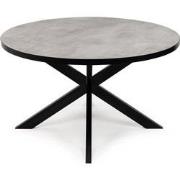 Stalux - Eettafel Daan - 120 cm Beton