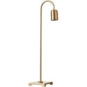 Mica Decorations lennart bureaulamp goud - 11,5x11,5x57 E27 fitting