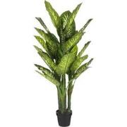 Mica Decorations Pachira Kunstplant - H60xØ60 cm - Plastic pot - Groen