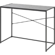 Vic houten bureau zwart - 100 x 45 cm