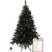 Excellent Trees® Stavanger Black 150 cm Zwarte Kerstboom met Verlichti...