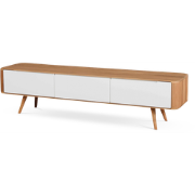 Ena lowboard houten tv meubel naturel - 180 x 55 cm