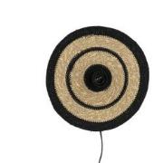 Mica Decorations Wandlamp Jinx - 30x8.5x30 cm - Jute - Bruin