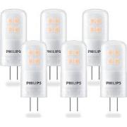 Philips CorePro 2,1W (20W) G4 LED Steeklamp Dimbaar Warm Wit 6-Pack