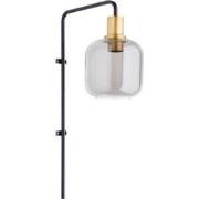 Light&living Wandlamp 32x16x57 cm LEKAR antiek brons+smoke glas