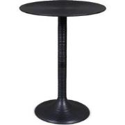 BOLD MONKEY Hypnotising Round Side Table Black