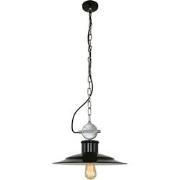 Anne Lighting hanglamp Millstone - zwart - metaal - 40 cm - E27 fittin...