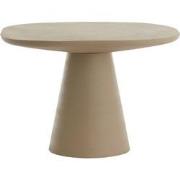 Light&living Bijzettafel 60x60x41 cm ABALA mat taupe