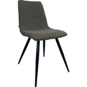 Oist Design Ciro dining chair - Bouclé Brown set van 4