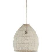 Light&living Hanglamp Ø42x42 cm MAKASSAR zijde crème