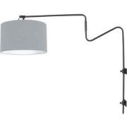 Anne Lighting wandlamp Linstrøm - zwart - metaal - 3949ZW