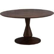 Eetkamertafel Mango Rond Walnoot 140cm