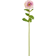 Kunstmatige roze zinnia stengel H68