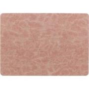 Unique Living | Placemat Nils | Rechthoekig | Polyester | Oud Roze | 3...