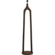 Light&living Vloerlamp Ø30x135 cm XITTA hout mat donker bruin