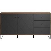 Buffet met 2 deuren en 3 laden L183 cm - Montez