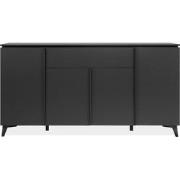 Buffet 4 deuren 1 lade L177 cm - BERTRIX