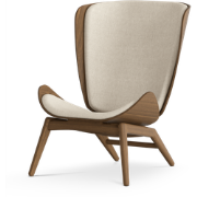 The Reader houten fauteuil donker eiken - White Sands