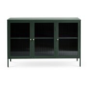 Katja metalen sideboard groen - 132 x 40 cm