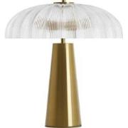 Light&living Tafellamp 2L Ø50x51 cm FUNGO glas helder+goud