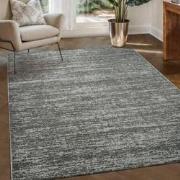 Relax Oslo - Laagpolig Effen Vloerkleed - Modern Tapijt - Grijs- 240x3...