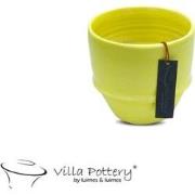 Villa Pottery  Gele pot Albertville  - 15x14cm