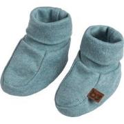 Baby's Only Slofjes Melange - Stonegreen - 3-6 mnd - 100% ecologisch k...