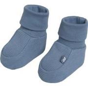 Baby's Only Slofjes Pure - Vintage Blue - 3-6 mnd - 100% ecologisch ka...