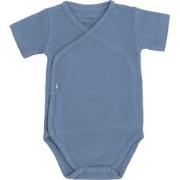 Baby's Only Rompertje Pure - Vintage Blue - 56 - 100% ecologisch katoe...