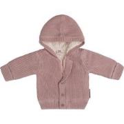 Baby's Only Vestje met capuchon teddy Soul - Oud Roze - 68 - 100% ecol...