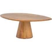 Salontafel 120, geometrisch, Ginger