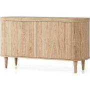 HSM Collection-Dressoir Dune 2 Deur-140x50x77,5-Naturel-Eiken