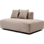 Raphael Lounger Right Light Brown