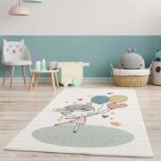 Tapijtenloods Vloerkleed Laagpolig Anime Kids Creme- 160x230 CM