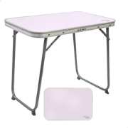 HIXA Aktive Campingtafel - Kampeertafel - Inklapbaar - Handvat - Wit -...