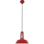 Mexlite hanglamp Eden - rood - metaal - 42 cm - E27 fitting - 7704RO