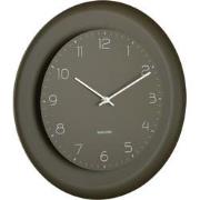 Wall Clock Dual Disc