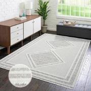 Tapijtenloods Vloerkleed Lindo Modern Woonkamer Beige Laagpolig- 200x2...